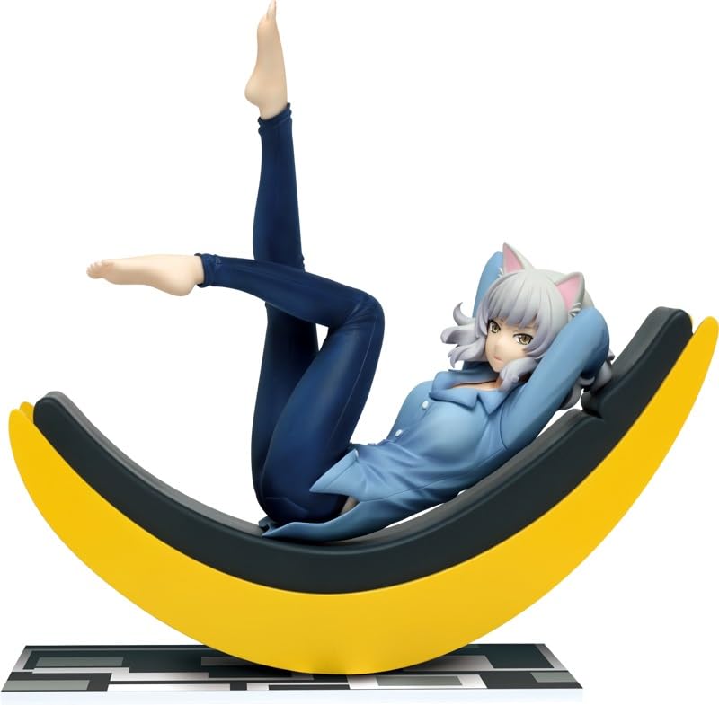 Taito Monogatari Series Black Hanekawa Figure Second Season Prize Anime Collectible