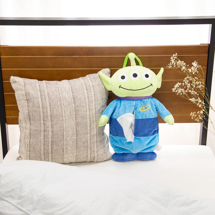 Moripilo Toy Story Alien Tissue Case Green 45cm Wall & Car Plush Cover- Japan Figure Store - #1 Bring To You The Best Japanese Goods