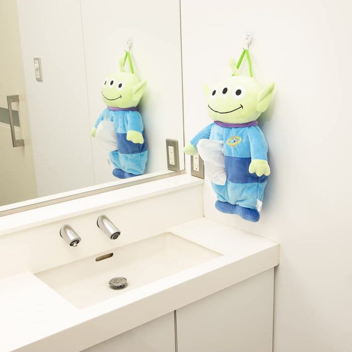 Moripilo Toy Story Alien Tissue Case Green 45cm Wall & Car Plush Cover- Japan Figure Store - #1 Bring To You The Best Japanese Goods