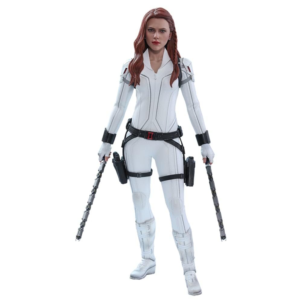 Hot Toys Movie Masterpiece Black Widow White Snowsuit 1/6 Scale Figure