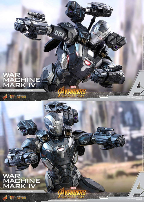 Hot Toys Movie Masterpiece Avengers War Machine Mark 4 1/6 Figure Diecast- Japan Figure Store - #1 Bring To You The Best Japanese Goods