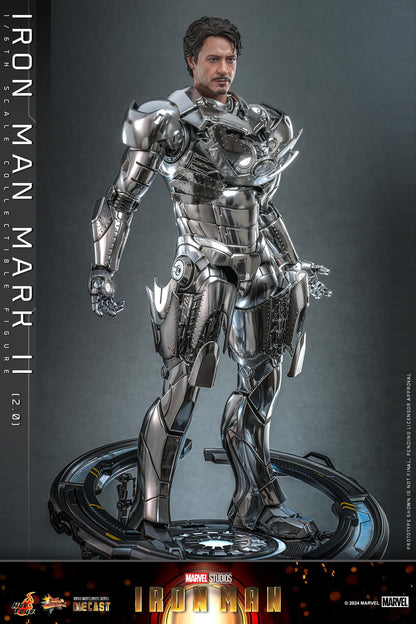 Hot Toys Movie Masterpiece Diecast Iron Man Mark 2 2.0 Version 1/6 Scale Figure