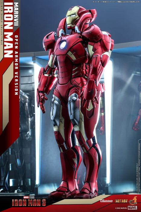 Hot Toys Movie Masterpiece Diecast Iron Man Mark 7 Open Armor Edition Figure- Japan Figure Store - #1 Bring To You The Best Japanese Goods