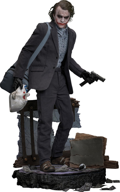 Hot Toys Movie Masterpiece Dx Joker Bank Robber 1/6 Scale Figure Dark Knight