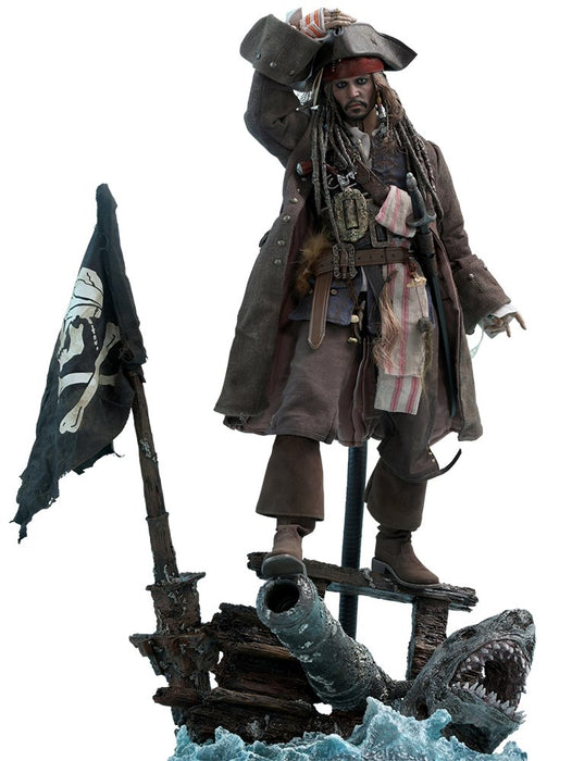 Hot Toys Movie Masterpiece Pirates 1/6 Scale Jack Sparrow Figure- Japan Figure Store - #1 Bring To You The Best Japanese Goods