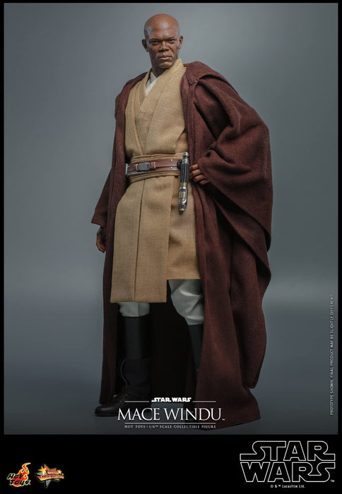 Hot Toys Movie Masterpiece Star Wars Mace Windu 1/6 Scale Action Figure- Japan Figure Store - #1 Bring To You The Best Japanese Goods