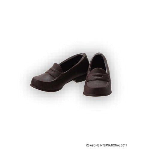 Azone International Pureneemo 1/6 Doll Brown Soft Vinyl Coin Loafers Akt095 Japan- Japan Figure Store - #1 Bring To You The Best Japanese Goods