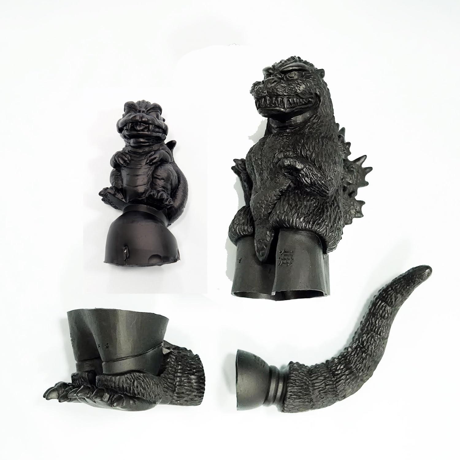 Kaiyodo Kochi Mame Godzilla Soft Vinyl Kit Reprint 1993 Godzilla Vs. Mechagodzilla II- Japan Figure Store - #1 Bring To You The Best Japanese Goods