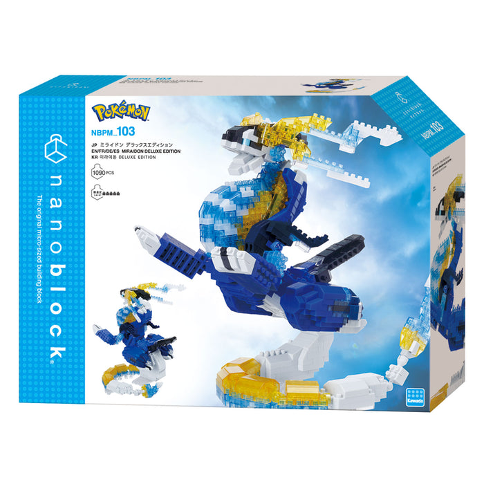Pokemon Center Nanoblock Milaidon Deluxe Edition Building Set- Japan Figure Store - #1 Bring To You The Best Japanese Goods