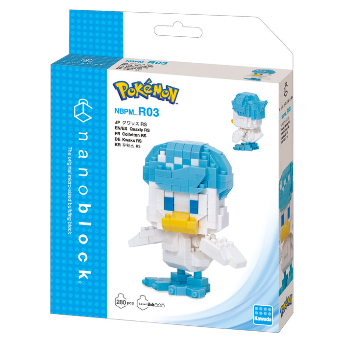 Pokemon Center Nanoblock Quass Rs Building Set - Miniature Collectible Kit- Japan Figure Store - #1 Bring To You The Best Japanese Goods