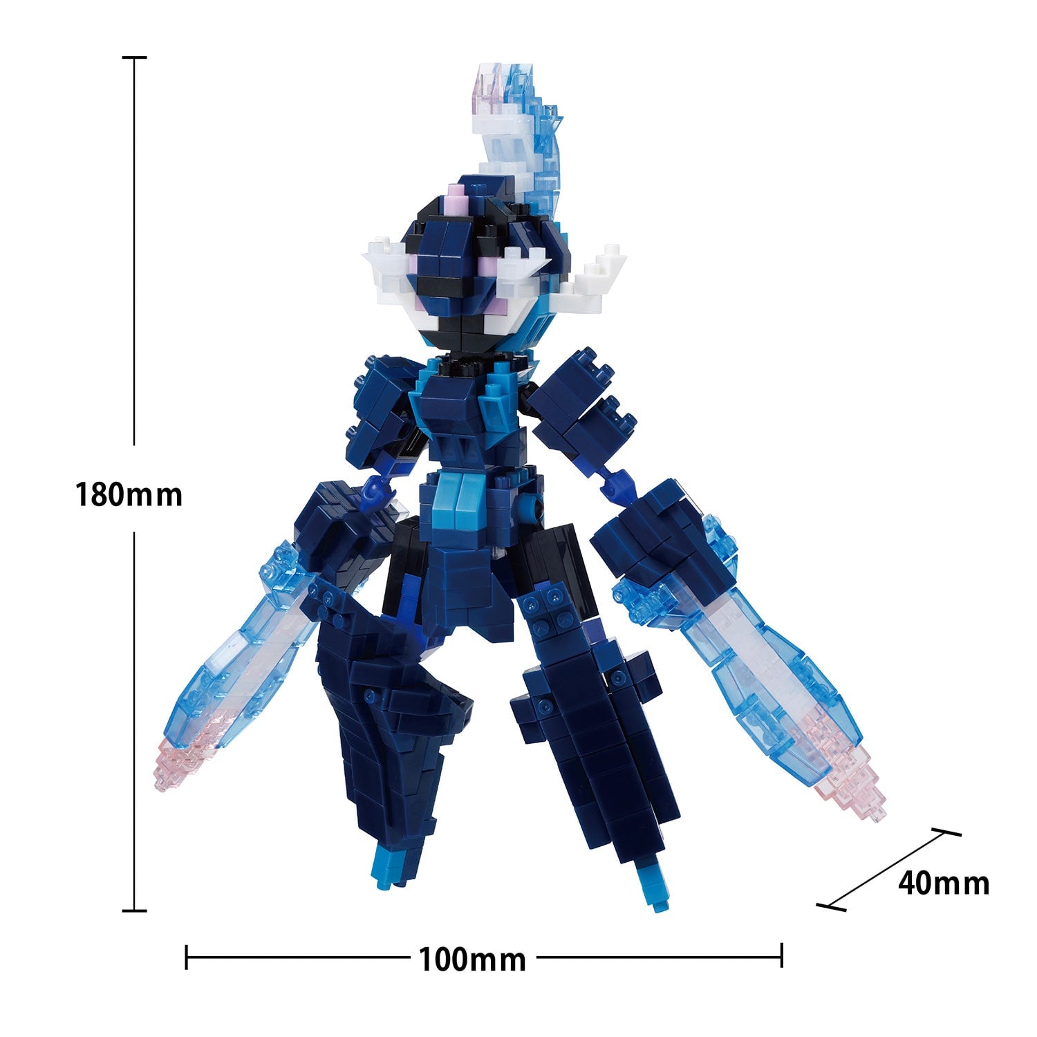 Pokemon Center Nanoblock Saw Blaze RS Toy Building Set- Japan Figure Store - #1 Bring To You The Best Japanese Goods