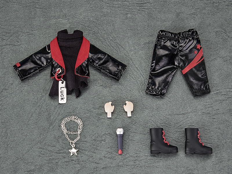 Good Smile Arts Shanghai Nendoroid Doll Outfit Idol Style Boy Deep Red Costume- Japan Figure Store - #1 Bring To You The Best Japanese Goods
