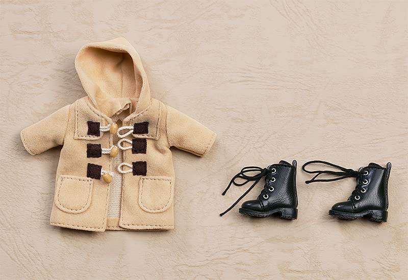 Good Smile Company Nendoroid Doll Beige Boots and Duffle Coat Set- Japan Figure Store - #1 Bring To You The Best Japanese Goods