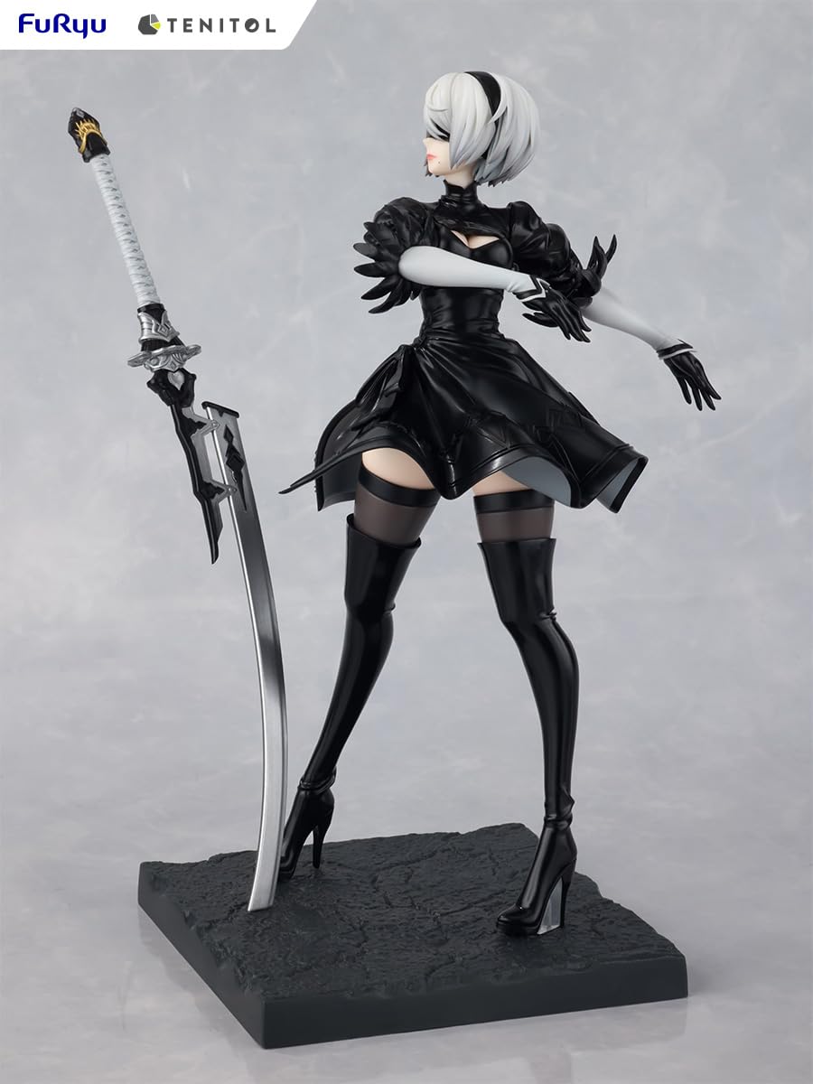 Furyu Nier Automata Yorha No 2 Type B Tenitol Figurine Collectible- Japan Figure Store - #1 Bring To You The Best Japanese Goods