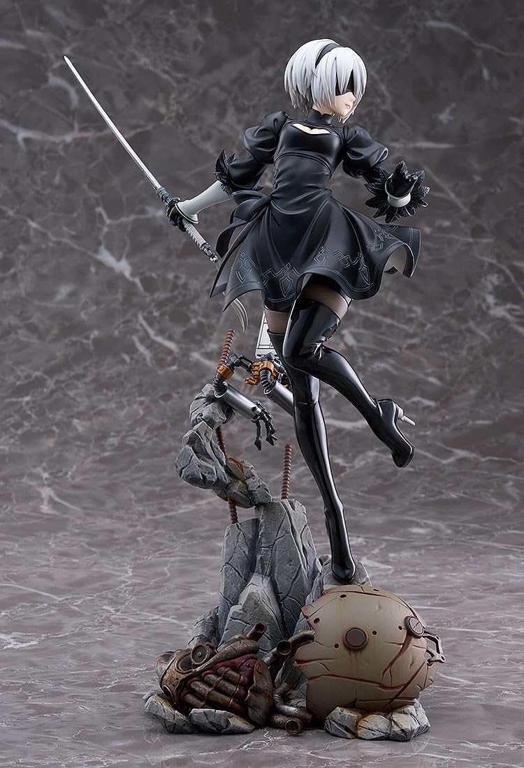 Max Factory Nier:Automata Ver1.1A 2B 1/7 Scale Painted Figure- Japan Figure Store - #1 Bring To You The Best Japanese Goods