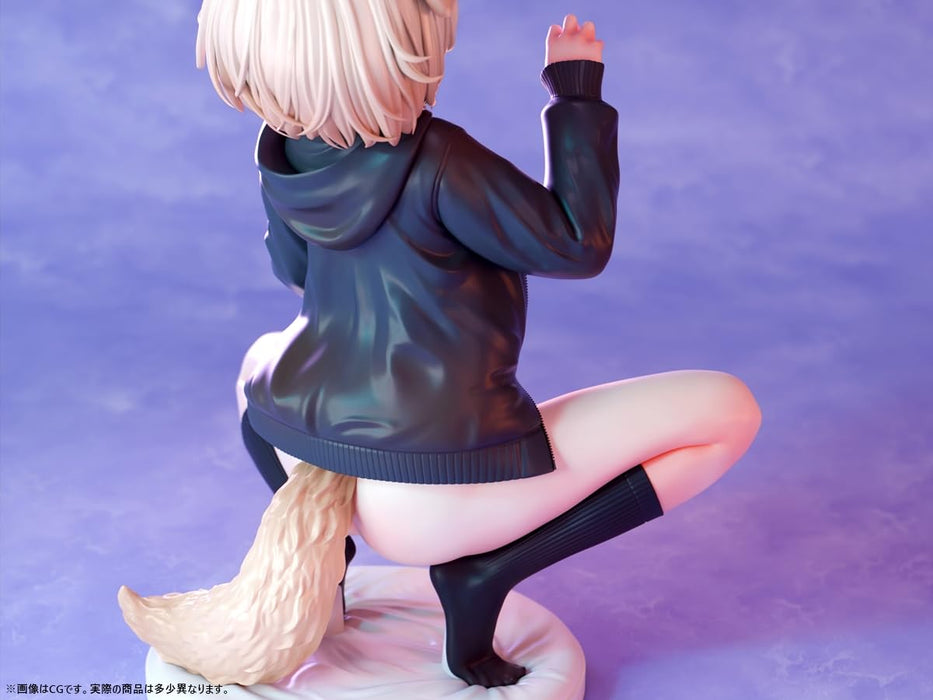 Insight Nikkan Girl Figurine de chien Inukai Ichiru Chibi à collectionner à l'échelle 1/5