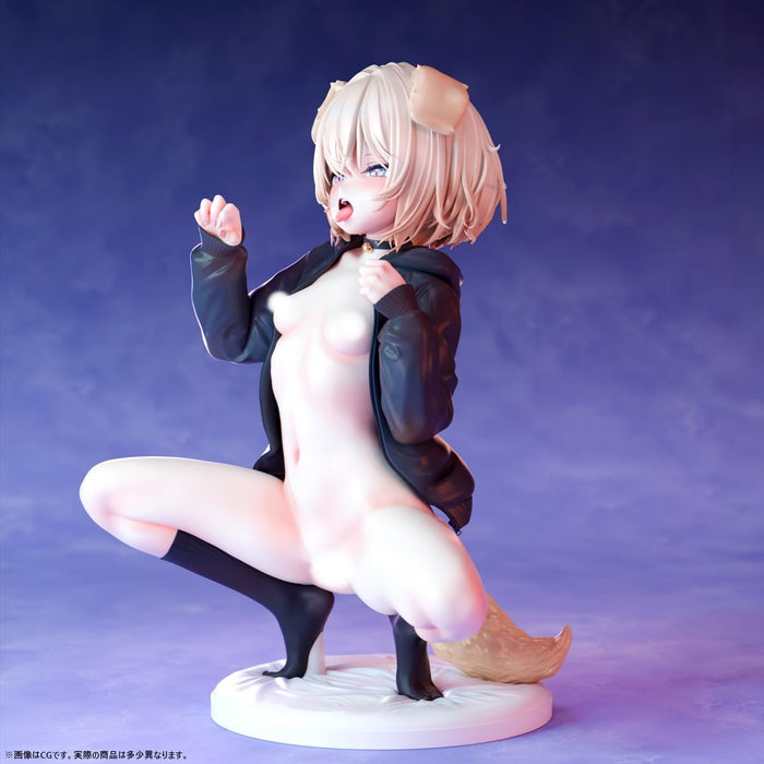 Insight Nikkan Girl Figurine de chien Inukai Ichiru Chibi à collectionner à l'échelle 1/5