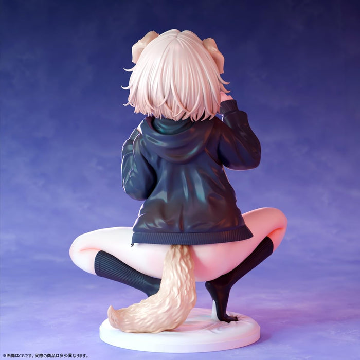Insight Nikkan Girl Figurine de chien Inukai Ichiru Chibi à collectionner à l'échelle 1/5