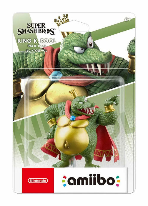 Nintendo Amiibo Super Smash Bros. King K. Rool Roi K. Rool Wii Switch- Japan Figure Store - #1 Bring To You The Best Japanese Goods