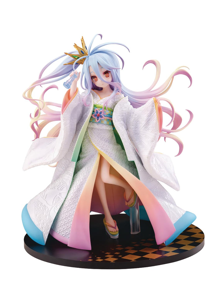 Furyu No Game No Life Shiro F:Nex 1/7 Scale Shiromuku Figure Collectible- Japan Figure Store - #1 Bring To You The Best Japanese Goods