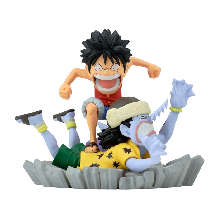 Banpresto One Piece World Collectible Figure: Luffy Vs Arlong Log Stories