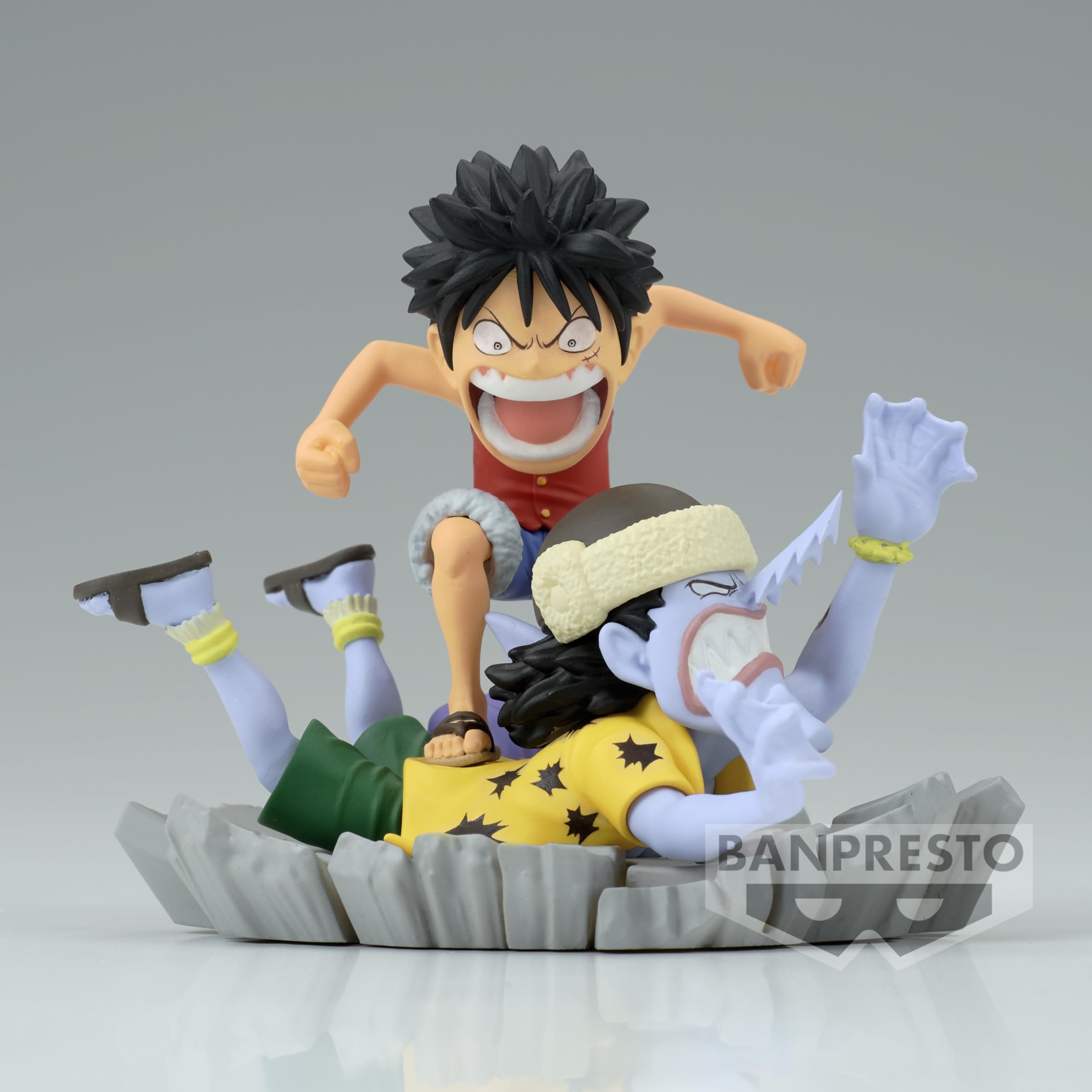 Banpresto One Piece World Collectible Figure: Luffy Vs Arlong Log Stories