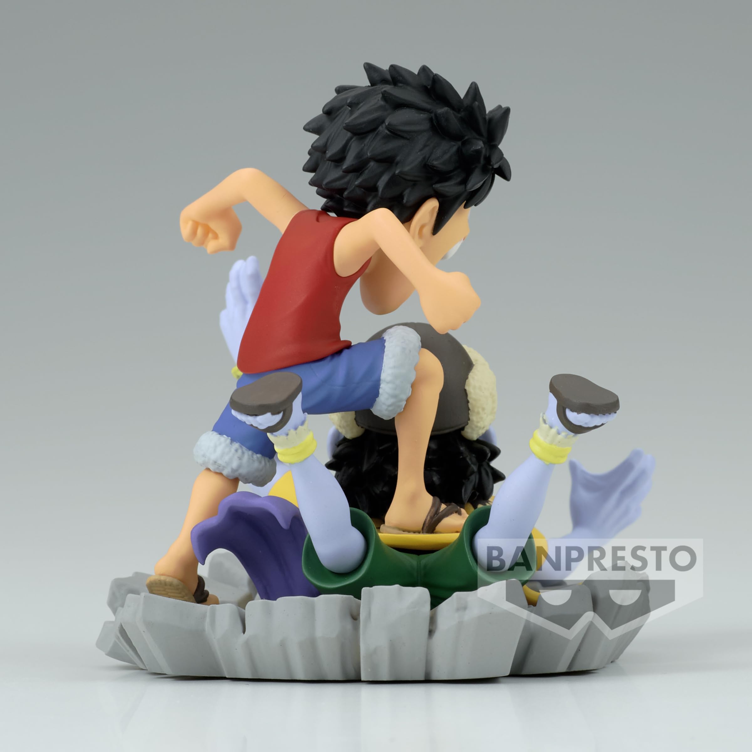 Banpresto One Piece World Collectible Figure: Luffy Vs Arlong Log Stories