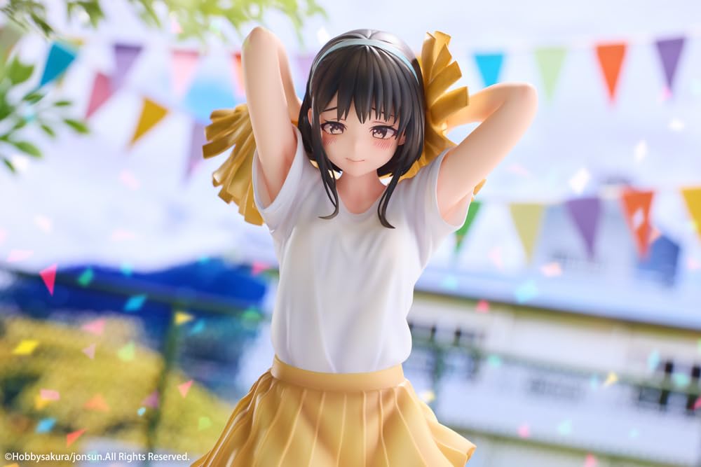 Hobby Sakura Cheerleader Misaki 1/6 Scale Figure with Bonus Accessories- Japan Figure Store - #1 Bring To You The Best Japanese Goods