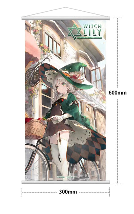 Hobby Sakura Street Witch Lily 1/7 Figure with Tapestry - Original Design- Japan Figure Store - #1 Bring To You The Best Japanese Goods