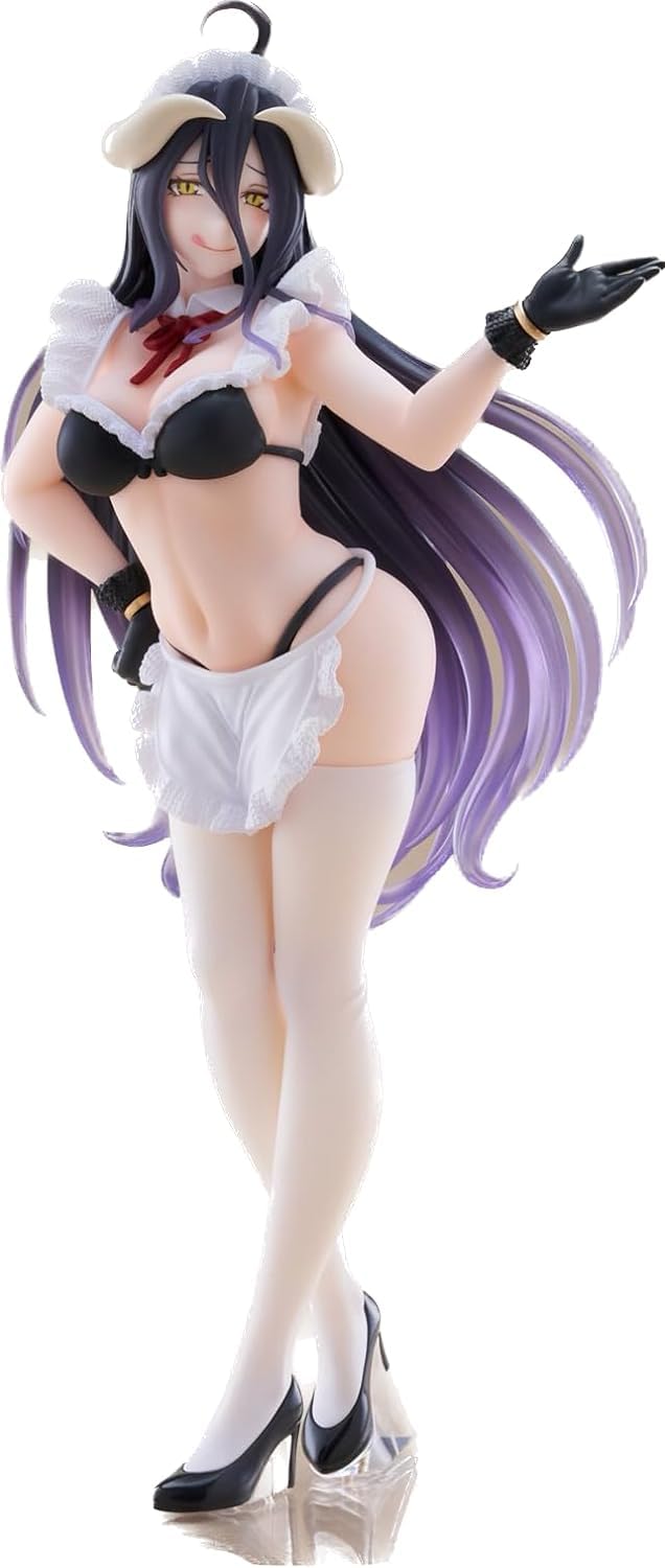 Taito Overlord Coreful Albedo Maid Ver Figure 18cm Collectible