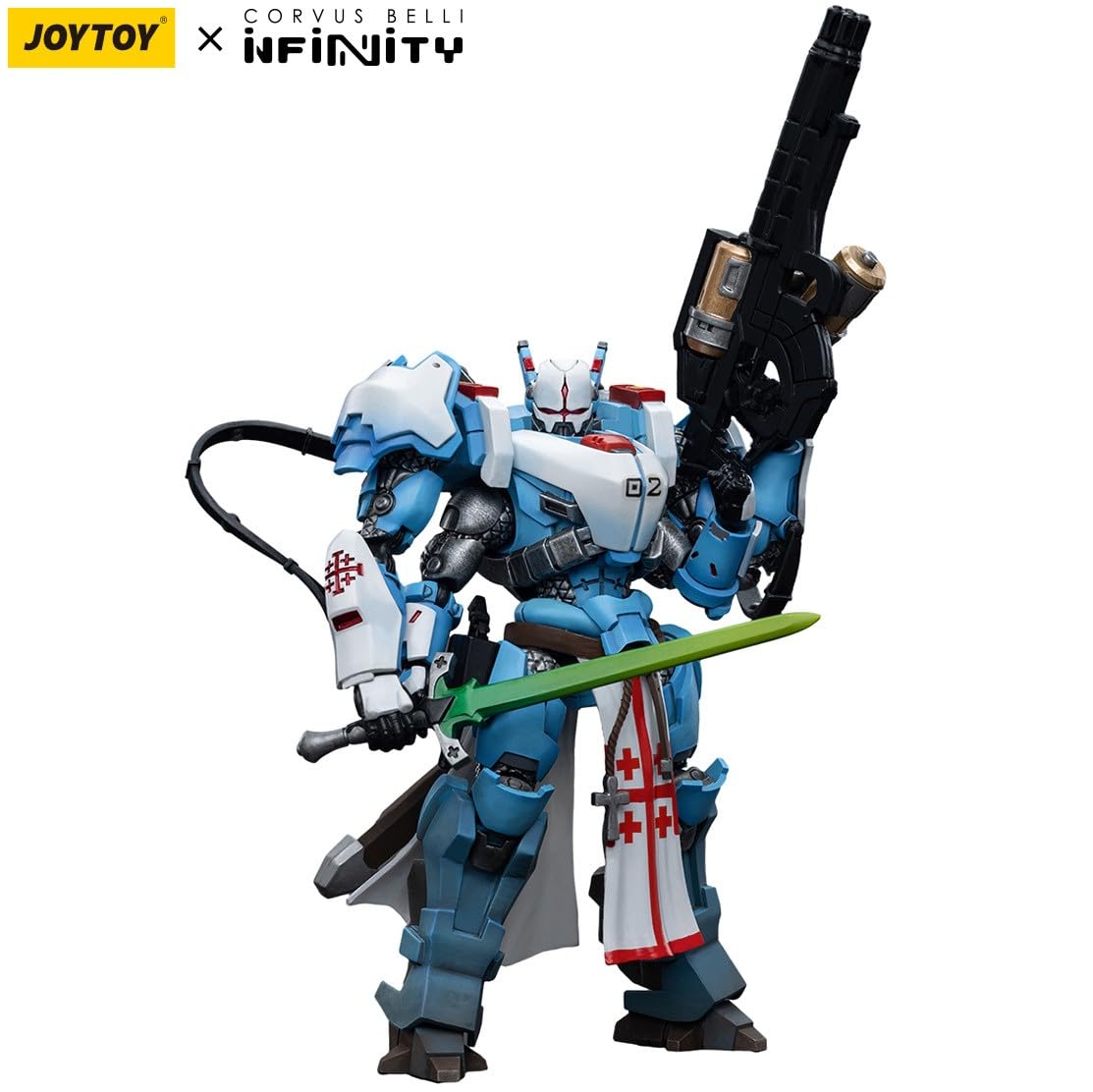 Joytoy Pan-Oceanian Union Holy Grave Knight 1/18 Scale Action Figure- Japan Figure Store - #1 Bring To You The Best Japanese Goods
