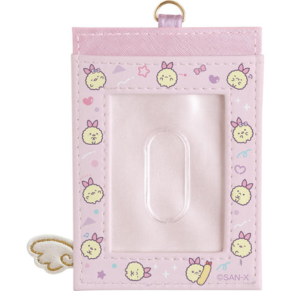 San-X Pb70701 Sumikko Gurashi Angel Ebiten Idol Pass Case with Reel- Japan Figure Store - #1 Bring To You The Best Japanese Goods