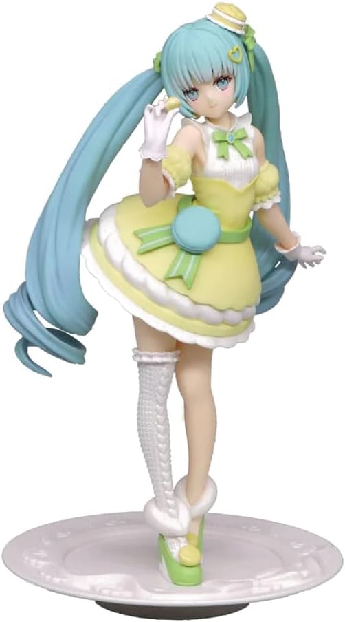 Furyu Piapro Hatsune Miku Sweet Sweets Citron Macaron Ver. Figurine- Japan Figure Store - #1 Bring To You The Best Japanese Goods