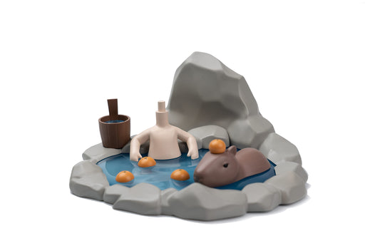 Genesis Piccodo Onsen Doll White Action Diorama Head Stand- Japan Figure Store - #1 Bring To You The Best Japanese Goods