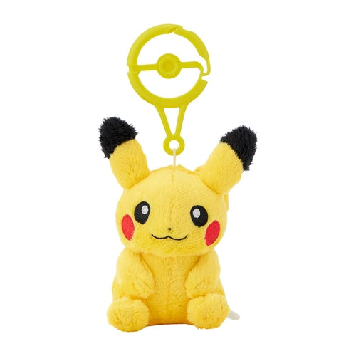 Pokemon Pikachu Mascot Keychain with Carabiner Clip for Easy Attachment- Japan Figure Store - #1 Bring To You The Best Japanese Goods