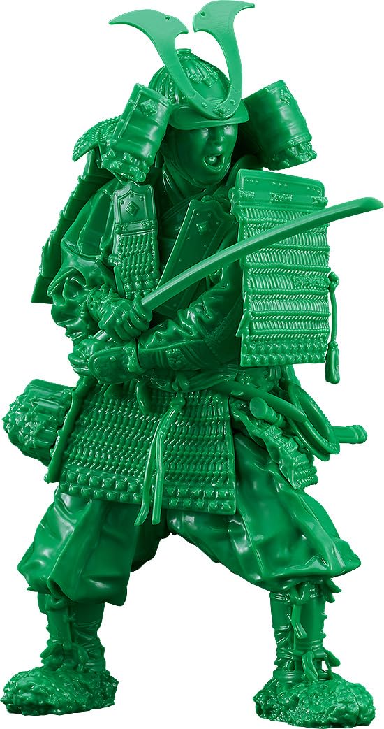 Max Factory Plamax 1/12 Kamakura Period Armored Warrior Green Color Model- Japan Figure Store - #1 Bring To You The Best Japanese Goods