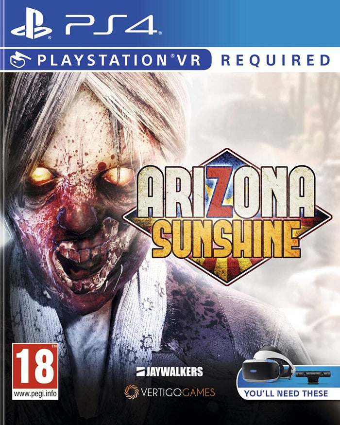 Playstation VR Arizona Sunshine pour PS4 - Une expérience immersive de tir de zombies