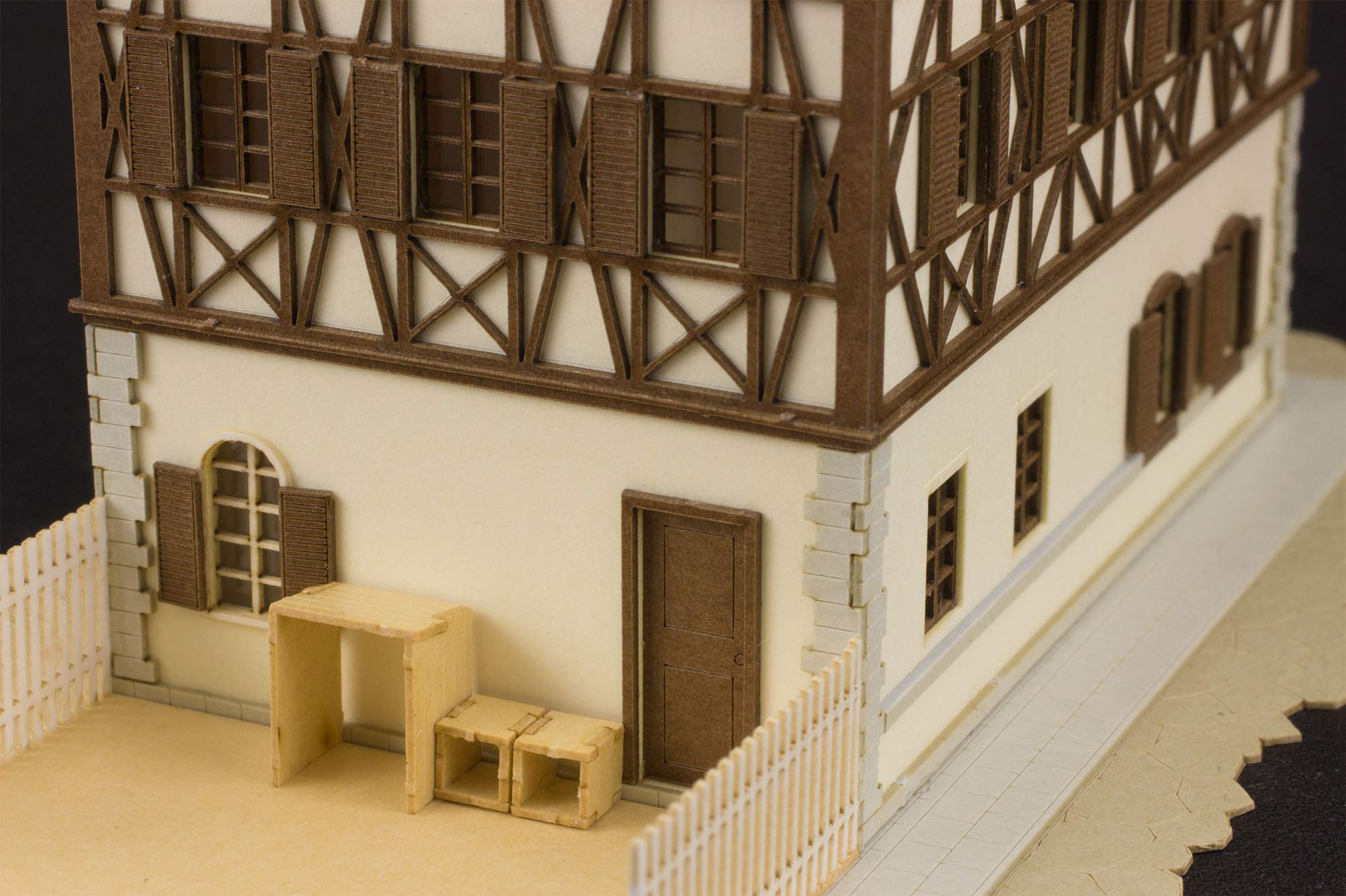 Plum Plumpmoa Anitech 01 Maison de Lapin - Modèle Papier à l'échelle 1/150 - Revente