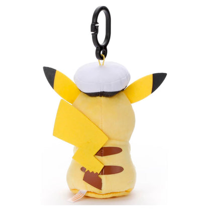 Takaratomy Arts Pokemon Captain Pikachu Sound Plush Toy 15Cm Height