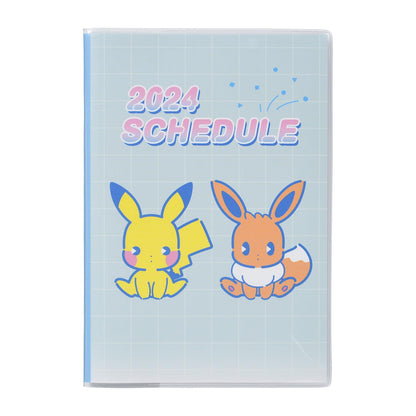 Pokemon Center 2024 B6 Schedule Book Psycho Soda Refresh Planner- Japan Figure Store - #1 Bring To You The Best Japanese Goods