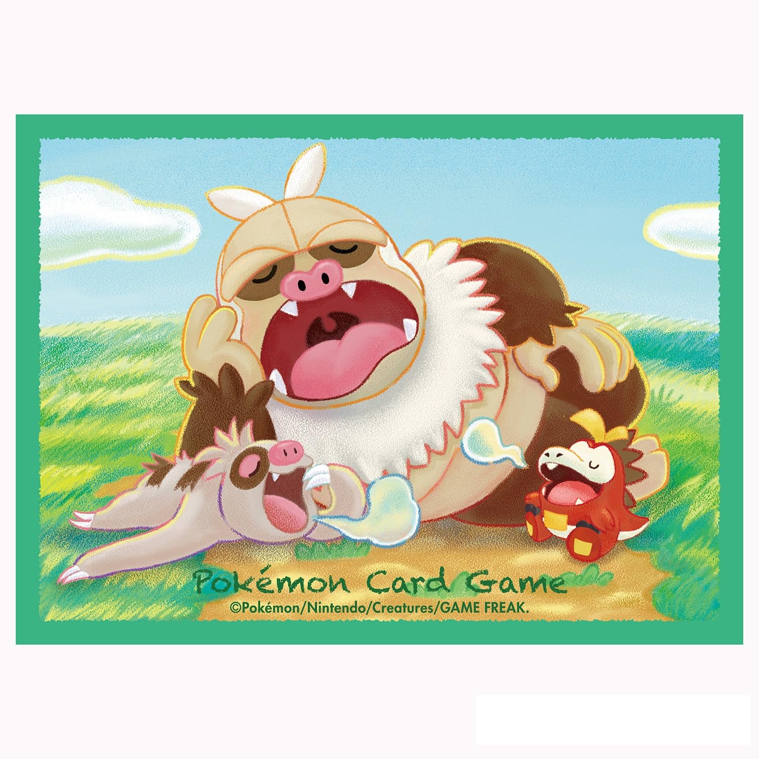Pokemon Center Original Slaking Card Sleeves Japan Official 64ct Pack- Japan Figure Store - #1 Bring To You The Best Japanese Goods