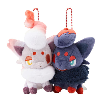 Pokemon Center Magnetic Plush Keychain Zorua Hisuian Zorua Japan Edition- Japan Figure Store - #1 Bring To You The Best Japanese Goods