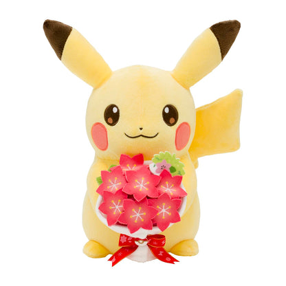 Pokemon Center Original Plush Toy Pikachu Gracidea Bouquet Edition