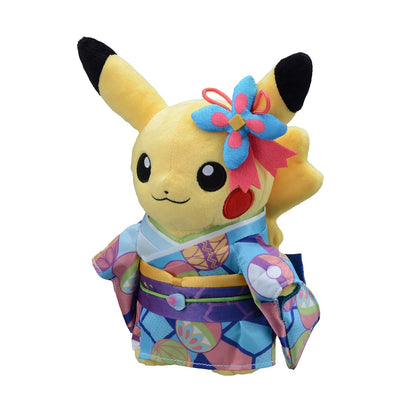 Pokemon Center Plush Toy Pikachu in Kimono 22cm Tall Kanazawa Edition- Japan Figure Store - #1 Bring To You The Best Japanese Goods