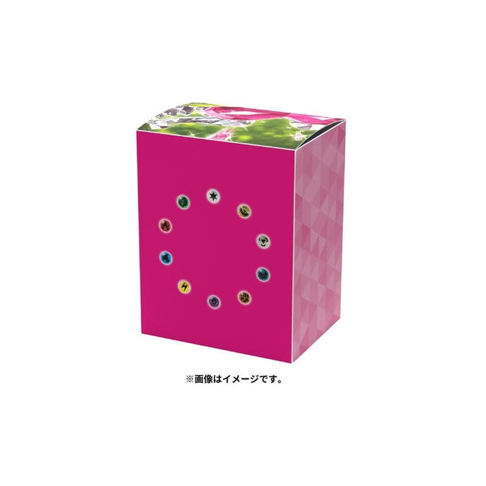 Pokemon Center Original TCG Deck Case Terastal Dedenne Storage Box
