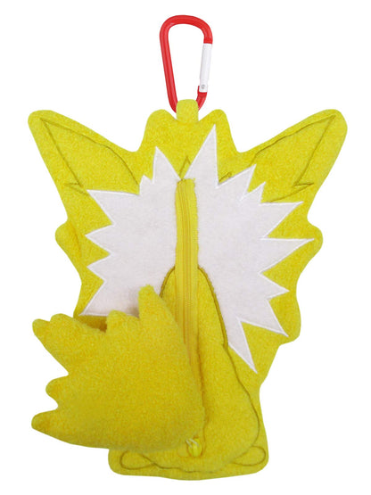 Sanei Boeki Pokemon Flat Fluffy Pouch Sanders Cute and Soft Storage Case- Japan Figure Store - #1 Bring To You The Best Japanese Goods