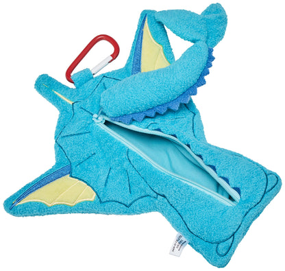 Sanei Boeki Pokemon Vaporeon Flat Fluffy Pouch - Soft and Adorable Storage- Japan Figure Store - #1 Bring To You The Best Japanese Goods