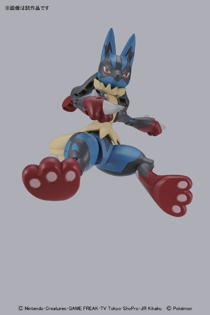 Bandai Spirits Pokemon Plastic Model Select 35 Mega Lucario Figure- Japan Figure Store - #1 Bring To You The Best Japanese Goods