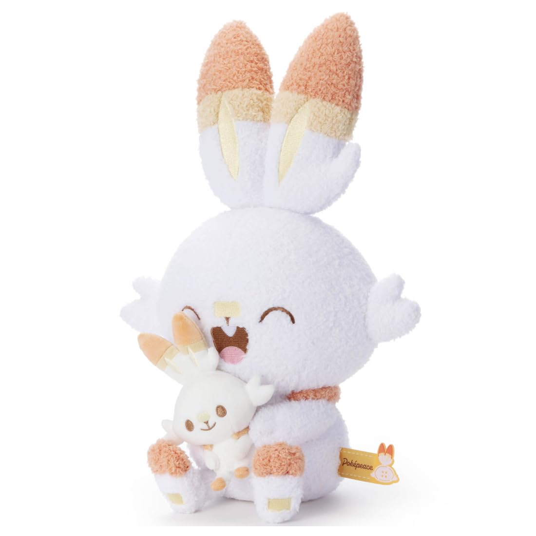 Takara Tomy Pokemon Pokepeace Scorbunny Mini Plush Doll Japan Official- Japan Figure Store - #1 Bring To You The Best Japanese Goods