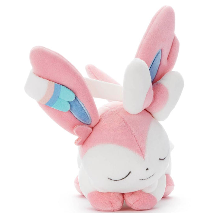 Takaratomy Arts Pokemon Nymphia Sleeping Friend Plush Toy S 27cm Wide- Japan Figure Store - #1 Bring To You The Best Japanese Goods
